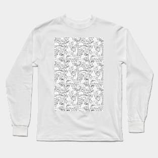 art nouveau scene Long Sleeve T-Shirt